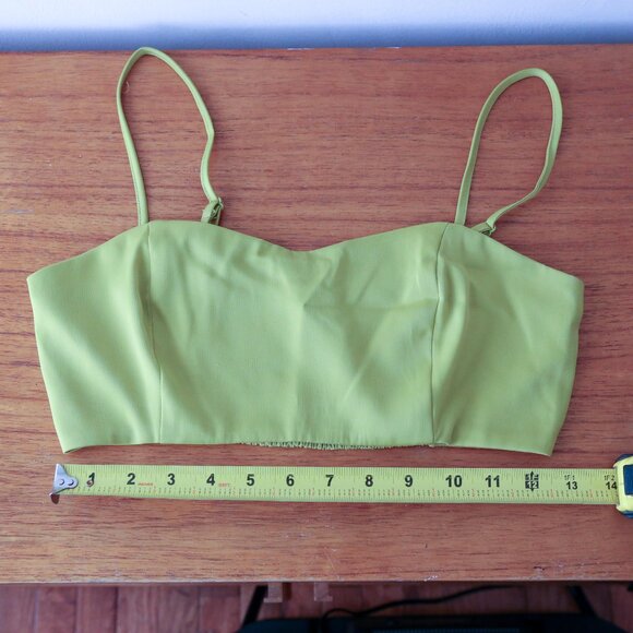 House of Harlow Satin Crop Top, Size XS - Picture 6 of 9